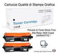CF217A 17A Toner 2Pz Compatibili con Hp Laserjet Pro MFP M 132 PRO MFP M 134