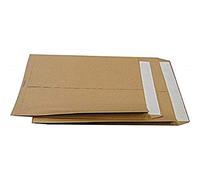 Busta a sacco avana - serie Monodex - soffietti laterali - strip adesivo - 190x260x40 mm - 100 gr - Blasetti - conf. 250