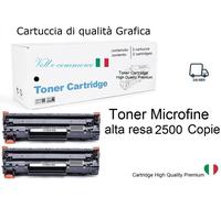 CF283X 83X Toner 2Pz Compatibili con Hp Laserjet Pro M201 Pro M202