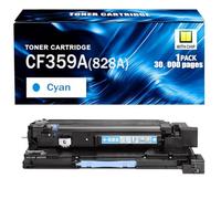 CF358A CF359A CF364A CF365A Tamburo di Imaging Compatibile con HP - Alta Resa ~30.000 Pagine - Per M855dn M855x M855xh M880z M880z - Scegli Nero/Ciano/Giallo/Magenta - 1 Cartuccia,c