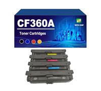 CF360A CF361A CF362A CF363A Cartuccia Toner Compatibile Per HP M553n M553x M553dn M552dn MFP M577 M577z M577dn M577f Stampanti , Alta Capacità, Con Chip,4 colors-1 Set