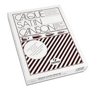 Carta lucida satinata per disegno manuale - A4 - 500 fogli - 9095gr - per fotocopiestampe laser - Canson