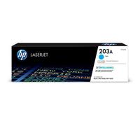 HP 203A CF541A, Cartuccia Toner Originale da 1300 Pagine, Compatibile con le Stampanti HP Color LaserJet Pro M254, MFP M280, MFP M281, Ciano