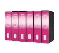 Esselte Dox 2 Raccoglitore Ad Anelli A4 Nero, Fucsia D26200