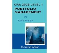 CFA 2026 level 1: Portfolio management