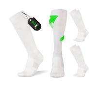 CFA V1 Calze Compressione Graduata Donna e Uomo | Calze Elastiche Sportive Per Circolazione, Vene Varicose, Gravidanza, Antitrombo, Ciclismo, Running | Made In EU FOR ATHLETES