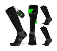 CFA V1 Calze Compressione Graduata Donna e Uomo | Calze Elastiche Sportive Per Circolazione, Vene Varicose, Gravidanza, Antitrombo, Ciclismo, Running | Made In EU FOR ATHLETES