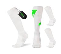 CFA V1 Calze Compressione Graduata Donna e Uomo | Calze Elastiche Sportive Per Circolazione, Vene Varicose, Gravidanza, Antitrombo, Ciclismo, Running | Made In EU FOR ATHLETES