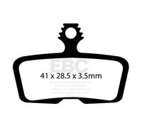 CFA616HH - Pastiglie freno sinterizzate per bicicletta EBC Brakes