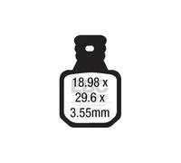 EBC Unisex's Magura MT5/MT7 2014 Disc Brake Pads Verde - Biologico (Standard)