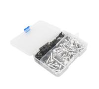 CFAYRLMS Viti Elementi Fissaggio Compatibile con per Ninja250 per Er6f per Er5 Kit Bulloni per Carenatura Moto Viti per Carrozzeria Dado Bulloni di Collegamento Decorazione