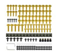 CFAYRLMS Viti Elementi Fissaggio Compatibile con VFR1200X per CRF250M Kit Bulloni Carenatura Set Viti Accessori Moto Combinazione di Viti Kit Combinazione Bulloni Moto