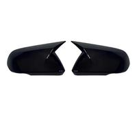 CFCKHPTHAZ 1 Paio Tappi Copertura Specchietto Retrovisore Laterale Colore Nero Lucido in Fibra Carbonio per F&ORD per Mustang 2015-2022 Accessori Esterni Auto (Lamp Style Black)