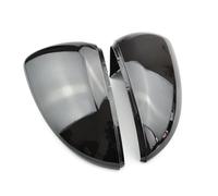 CFCKHPTHAZ 2PCS Specchio Copre Tappi Specchio Posteriore Caso di Copertura per VW per Golf MK7 7,5 GTI 7 7R Carbonio Nero Brillante Copertura Auto Accessorio (Gloss Black)