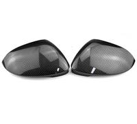CFCKHPTHAZ Auto Coprispecchietti Retrovisori per VW per Golf 8 VIII MK8 2021 ABS Nero Brillante/Carbon Look Coprispecchietti Laterali Custodia (with Side Assist-1)