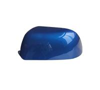CFCKHPTHAZ Auto Fuori Specchio Retromarcia Copertura Tappo Ala Porta Specchi Laterali Alloggiamento Shell Colore Verniciato 1pcs per VW per Polo 2004 2005 (1pcs meiguang Blue L)
