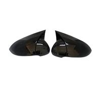 CFCKHPTHAZ Calotta Specchietto Retrovisore Laterale per VW per P&assat B8 2017 2018 2019 Rivestimento Esterno Porta ABS Carbonio (Gloss Black)