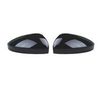 CFCKHPTHAZ Calotta Specchietto Retrovisore Sinistro Destro Automatico Alloggiamento Nero Lucido per VW per Tiguan 2017-2023 5NG857537/38 (Pair)