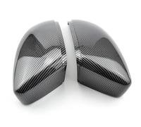 CFCKHPTHAZ Cappucci Copertura Specchio Laterale per VW per P&assat per S&cirocco per Jetta Maggiolino Alloggiamento Specchio Retrovisore Accessori Automobilistici (Carbon Look)