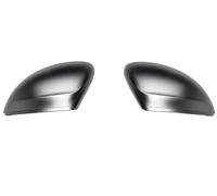 CFCKHPTHAZ Coperchio dello Specchietto Retrovisore Laterale per VW per Tiguan per Allspace L MK2 2017 2018 2019 2020 Sostituzione Cromo Opaco (Matt Chrome)