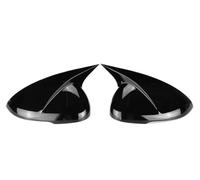 CFCKHPTHAZ Copertura Specchietto Retrovisore per KIA K5 per Optima 2020 2021 Car Rearview Side Mirror Cover Wing cap Exterior Door Housing Shell Trim Sticker ABS in Fibra di Carbonio (Black)