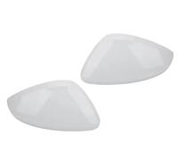 CFCKHPTHAZ Copertura Specchietto Retrovisore per R&enault per Clio 5 MK5 2019-2025 Copertura Specchietto Retrovisore Laterale Wing cap Sostituzione (2PCS White)