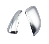 CFCKHPTHAZ Copertura Specchio Automobile Argento Cromo Opaco Copertura Specchio Retrovisore Protezione cap per VW per Golf MK6 VI 6 per T&Ouran 2011-2015