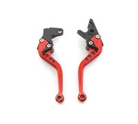 CFCKHPTHAZ Corto/lungo Per Macbor Per Montana XR5 500 2021 2022 Accessori Per Leva Freno Frizione Regolabile In Alluminio Per Moto(147mm Red)