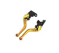 CFCKHPTHAZ Leve Freno-frizione Per SUZUKI GSX 650F 08-15 GSF 650 Per BANDIT 2007 GSX 1250 GSX1250F/SA/ABS 10-16 Moto CNC Alluminio Corto(Orange)
