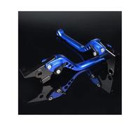 CFCKHPTHAZ Leve freno regolabili per scooter moto anteriori a disco posteriori a tamburo per Piaggio per Zip 50 2T 2009 2010 2011 2012 2013 2014 2015(Blue 177mm)