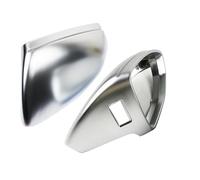 CFCKHPTHAZ LHD Sostituzione Porta Laterale Specchio Retrovisore Copertura Trim per A6 A7 A8 C8 D5 2018 2019 2020 2021 ABS Matte Chrome (B)