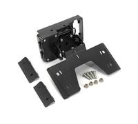 CFCKHPTHAZ Per DUCATI Per MULTISTRADA 1200 2010 2011 2012 Staffa Di Navigazione Per Telefono Mobile Moto Staffa Di Ricarica USB(Black A set)