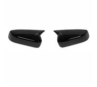 CFCKHPTHAZ per F&ORD per Mustang 2009-2014 Wild Horse Corno Specchio Retrovisore Specchio Retrovisore Guardia Decorativa Senza Indicatori Direzione Accessori Auto (1 Pair Bright Black)