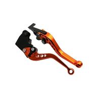 CFCKHPTHAZ Per F800GS Per Adventure 2008-2017 F800R F800GT F800S F800ST F700GS F650GS Leve Freno/frizione Corte/lunghe Con Impugnatura Regolabile(Short orange)
