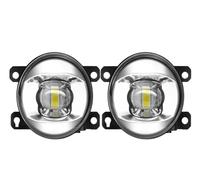 CFCKHPTHAZ Per Jeep Per Renegade Per Cherokee E Per Compass, Gruppo Fendinebbia A LED Da 30 W E 8000 Lumen, Luce Diurna H11 12 V(Giallo)