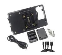 CFCKHPTHAZ Per Per Tenere 700 XT700 Z 2019-UP Moto Piastra Di Navigazione Staffa Del Telefono USB Adattarsi Kit Di Supporto(Phone holder)