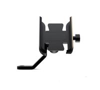 CFCKHPTHAZ Per PIAGGIO Per Liberty125 MP3 500 Per Medley Beverly 300 ZIP50 X7 X9 Moto Manubrio Telefono Mobile Basamento Della Staffa Di Supporto Del Supporto(Mirror Holder Black)