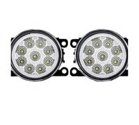 CFCKHPTHAZ Per Renault, Per Megane, Per Koleos, Per Kangoo, Per Thalia, Per Duster, Per Logan Per Sandero Fendinebbia Bianco Giallo 8000LM 30W 12V(9 White)