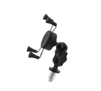 CFCKHPTHAZ Per S1000RR HP4 12-15 Supporto Per Telefono Per Moto Forcella Supporto Per Stelo Staffa Di Navigazione Con Caricatore USB Supporto Per Cellulare(Black Without USB Charger)