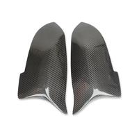 CFCKHPTHAZ per Serie 5 6 7 F10 F18 F11 F06 F07 F12 F13 F01 2014 2015 2016 2 Pezzi Calotte Copri Specchietto Retrovisore Lato Sinistro E Destro (Carbon Grain Black)