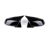 CFCKHPTHAZ per Serie 5 6 7 F10 F18 F11 F06 F07 F12 F13 F01 2014 2015 2016 2 Pezzi Calotte Copri Specchietto Retrovisore Lato Sinistro E Destro (Glossy Black)