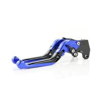 CFCKHPTHAZ Per Yamaha XV125 XV 250 XV535 XV750 XV1000 XV1100 Per VIRAGO Leve Freno Frizione Moto Pieghevoli Pieghevoli Estensibili Regolabili(Black blue)