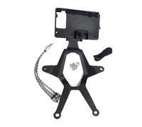 CFCKHPTHAZ Staffa Supporto Telefono Supporto Di Navigazione Adatto Per TRIUMPH Per TIGER 1200 Per RALLY EXPLORER 2022+(Black 1 set)