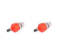 CFCMZTZPED Adattatore pompa paddle board for canoe barca a remi gonfiabile - Connettore e convertitore valvola aria(2PCS Orange)