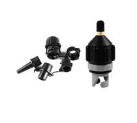 CFCMZTZPED Adattatore pompa paddle board for canoe barca a remi gonfiabile - Connettore e convertitore valvola aria(Black Set)