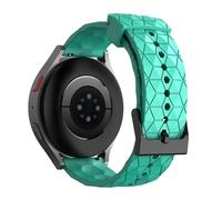 CFCMZTZPED Cinturino in silicone for Samsung 7/6/5/4 for Huawei Watch 4/GT5-4-3 for Xiaomi S3 Bracciale sportivo for Amazfit GTR 4/GTS Band(Water duck green,22mm width)