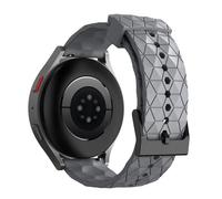 CFCMZTZPED Cinturino in silicone for Samsung 7/6/5/4 for Huawei Watch 4/GT5-4-3 for Xiaomi S3 Bracciale sportivo for Amazfit GTR 4/GTS Band(Grey,20mm width)