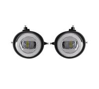 CFCPKOYOZD Fendinebbia A LED Angel Eyes Luci Diurne DRL Bianche Per Mazda 2 3 6 CX-5 CX-7 CX-8 CX-9 RX-8 MX-5 (Without angel eyes)