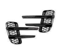 CFCPKOYOZD Per Land Rover Per Range Rover Per Evoque 2019 2020 2021 Paraurti Anteriore Fendinebbia Telaio Strisce Trim Copertura Fendinebbia Griglia Copertura (1 pair black)