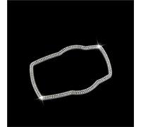 CFDEKOIB Compatibile con BMW per X6 2015 2016 2017 2018 2019 Adesivi per Cornici Decorative per Pulsanti Multimediali per Auto Stile Accessori per Interni Auto Adesivi Pulsanti Interni